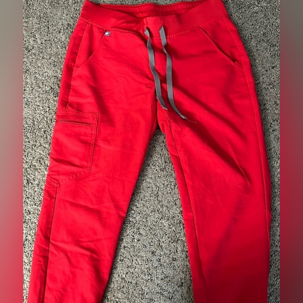 Figs Zamora Jogger Red SP